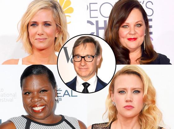 Kristen Wiig, Melissa McCarthy, Leslie Jones, Kate McKinnon, Ghostbusters Kristen Wiig, Melissa McCarthy, Leslie Jones, Kate McKinnon, Ghostbusters